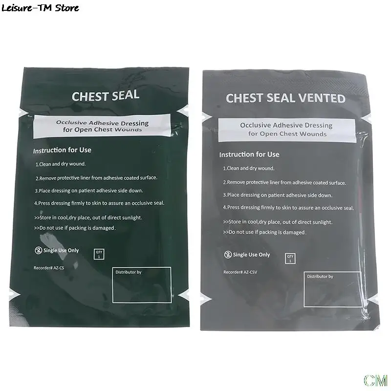 

Medical Chest Seal Vented North American Rescue Hyfin Chest Seal Outdoor Emergency Medical Treatment