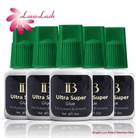 Korea Original IB Ultra Super Glue for Eyelash Extensions 5ml Professional IB Green Cap Glue False Lash Adhesive Makeup Tools 1