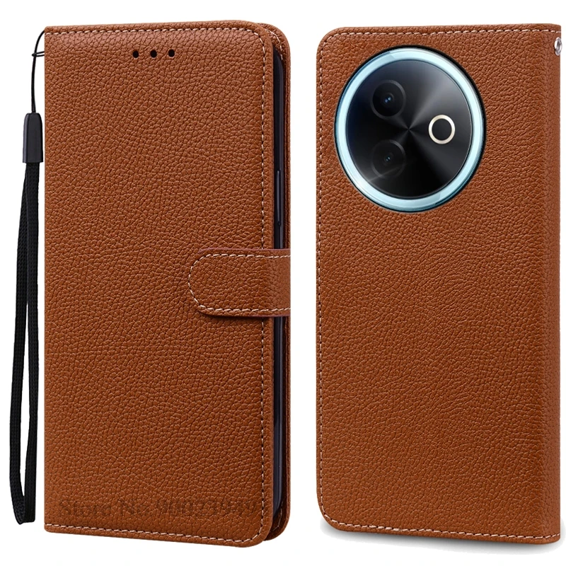 Elegant Leather Flip Wallet Phone Case - Stand Book Cover, Protective Shell Coque