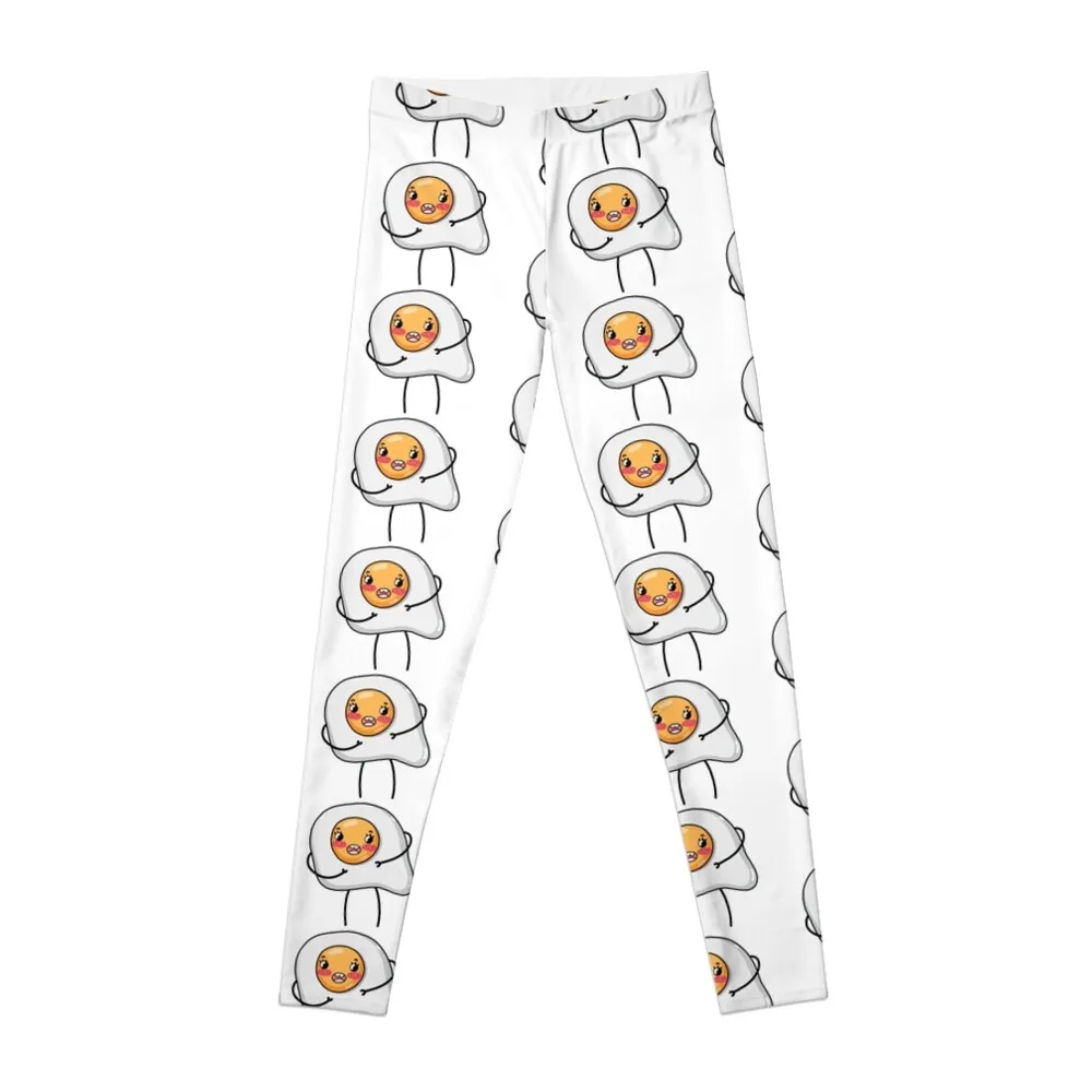 

Kawaii Cute Fried Egg Leggings Women's gym Tight fitting woman Women sportwear legging gym Womens Leggings