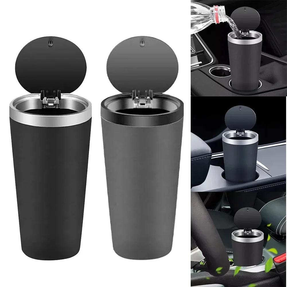 ABS Plastic Car Trash Bin Accessory for Easy Installation