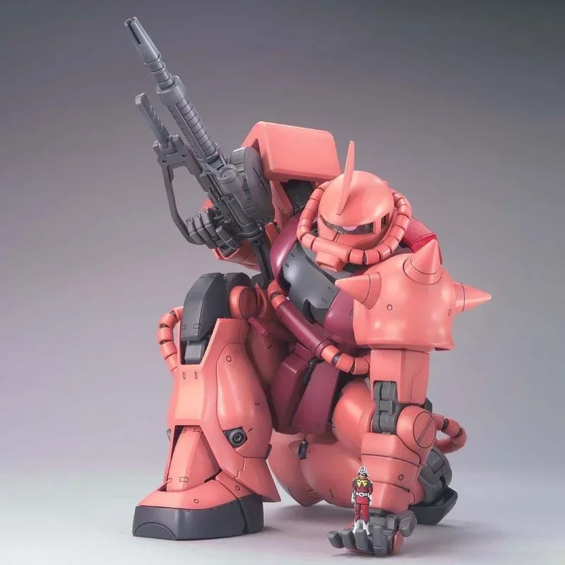 MS-06S ZAKU-II 1/100 未開封キット Bandai Genuine Gundam Model Kit Anime Figure MG 1/100 MS-06S