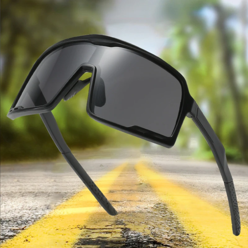 Fashion Outdoor Large Frame Sunglasses Men Women Oversized Sports Goggle Wholesale Beach Sun Glasses Colorful UV400_voghion.com
