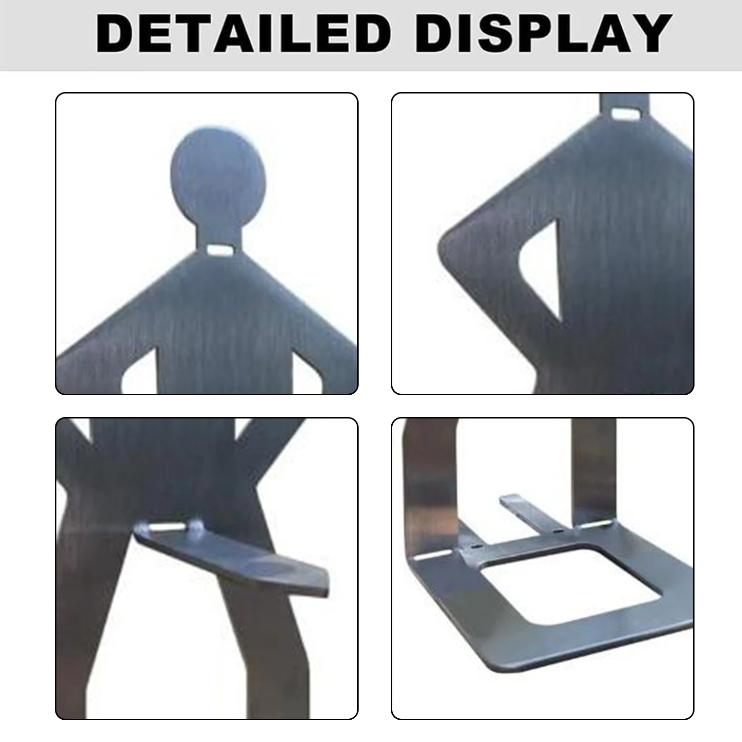 Funny BBQ Accessories Hot Dog Sausage Stand Holder Portable Barbecue Rack Stainless Steel Roaster Rack Stand Kitchen Tools
