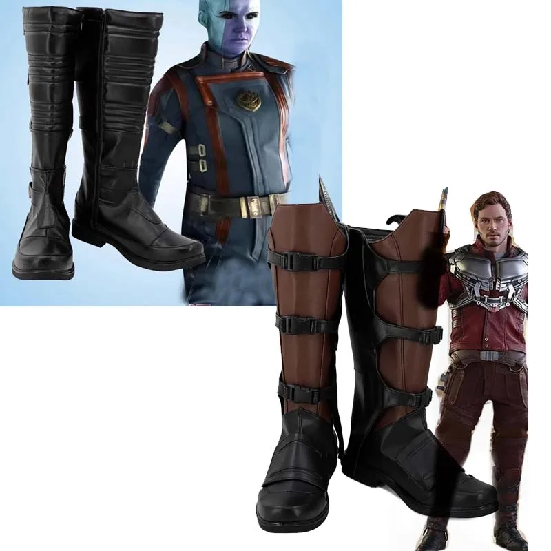 Guardians 3 Nebula Boots Cosplay Film Star Lord Shoes