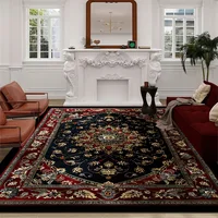 Luxury Persia Large Area Carpet for Living Room Retro Big Size Sofa Area Rugs 200x300cm Bedroom Cloakroom Non-slip Mats Washable 1