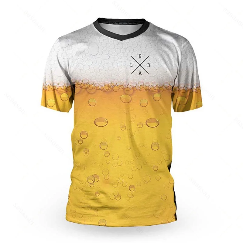 thumbnail image 1 of Camiseta de manga corta para hombre, estilo holgado, para ciclismo de montaña, BMX, MTB, cross country, DH, motocicleta, jersey de motocross, 1 of 4