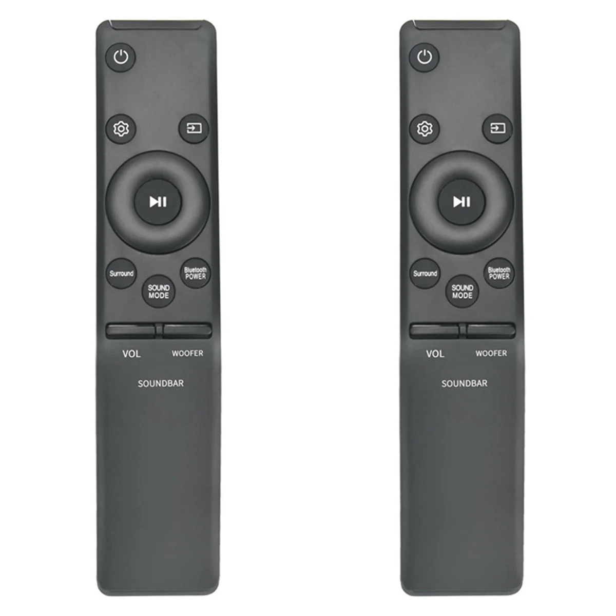 2X Ah59-02758A Sostituisci Il Telecomando Per Samsung Soundbar Hw-M450 Hw-M550 Hw-M430