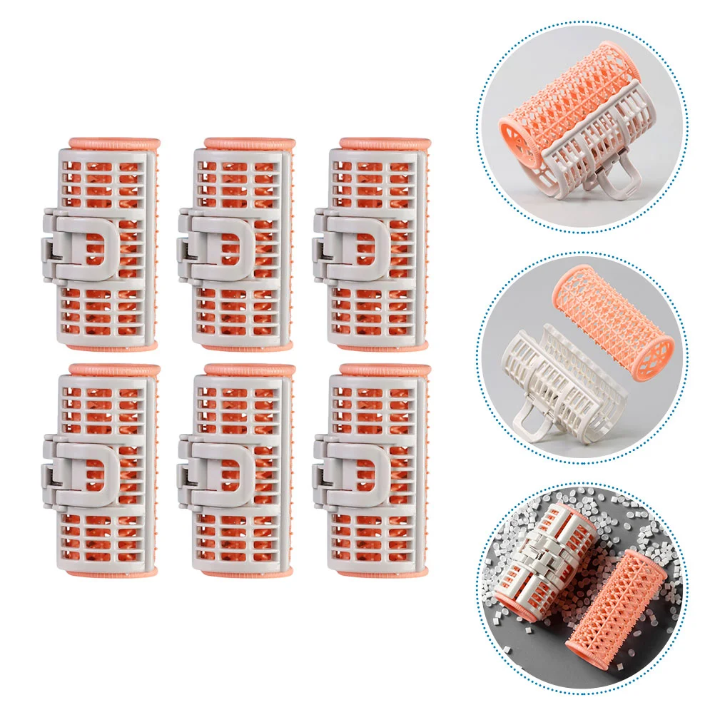 

6 Pcs Curlers Spiral Hair Hairstyle Clips Bangs Hairdressing Abs Shaping Miss DIY Tool