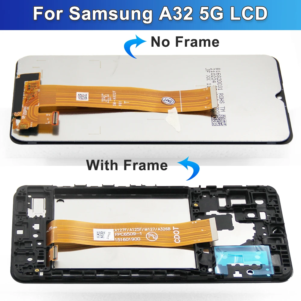 CHOICE 6.5'' For Samsung A32 5G LCD A326 SM-A326B Display Touch screen  replacement For Samsung Galaxy A32 5G SM-A326U LCD - AliExpress