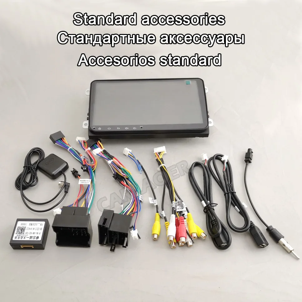 폭스바겐, 골프, 파사트, B7, B6, 스코다, 옥타비아, 폴로, 티구안용, 안드로이드 13 GPS, 2Din 카플레이, 자동차 라디오, 멀티미디어 비디오 플레이어
