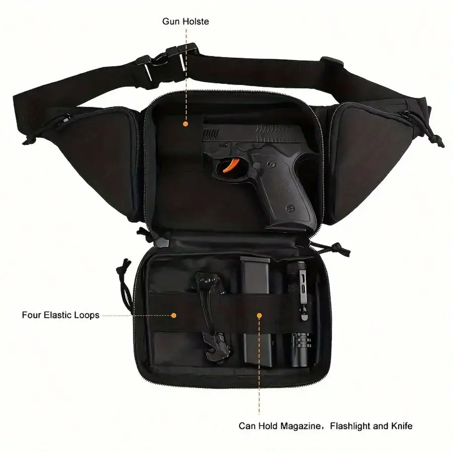 Tactical Waist Pack with Holster 4