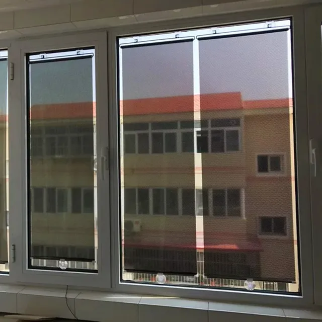 Roller Redőny Kerti Autó Napok Napság Pergola 40 X 125 Hálópont Nyári Hőszigetelő Háztartási Üveg Napfény Árnyékolása - Image 5