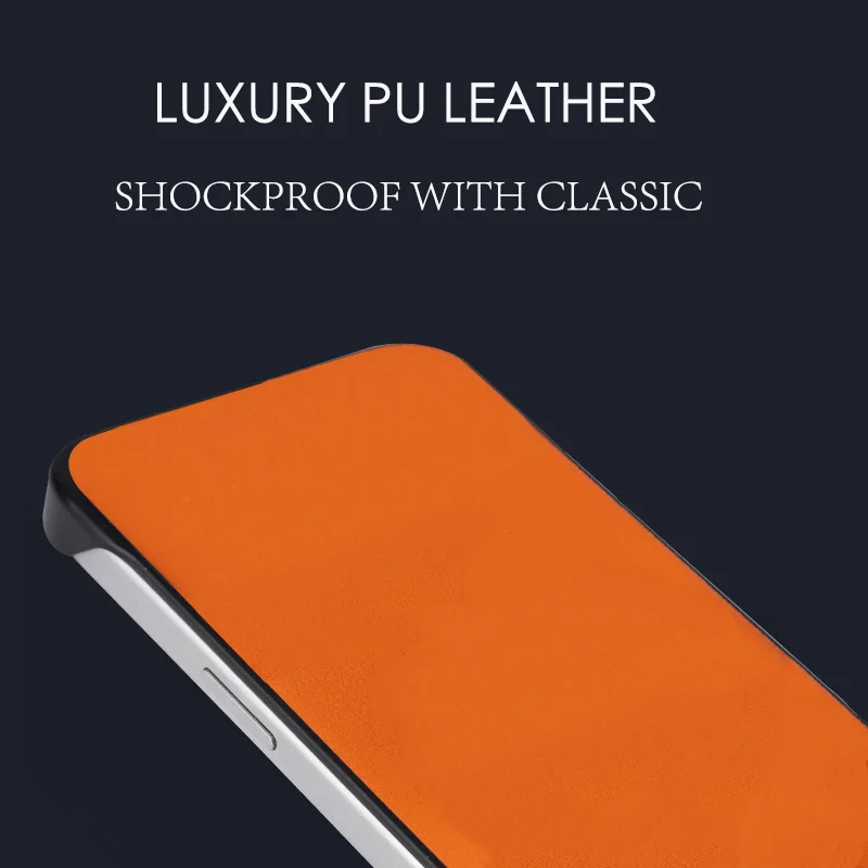 Premium Business Leather Ultra Slim Phone Case - Matte Shockproof Cover