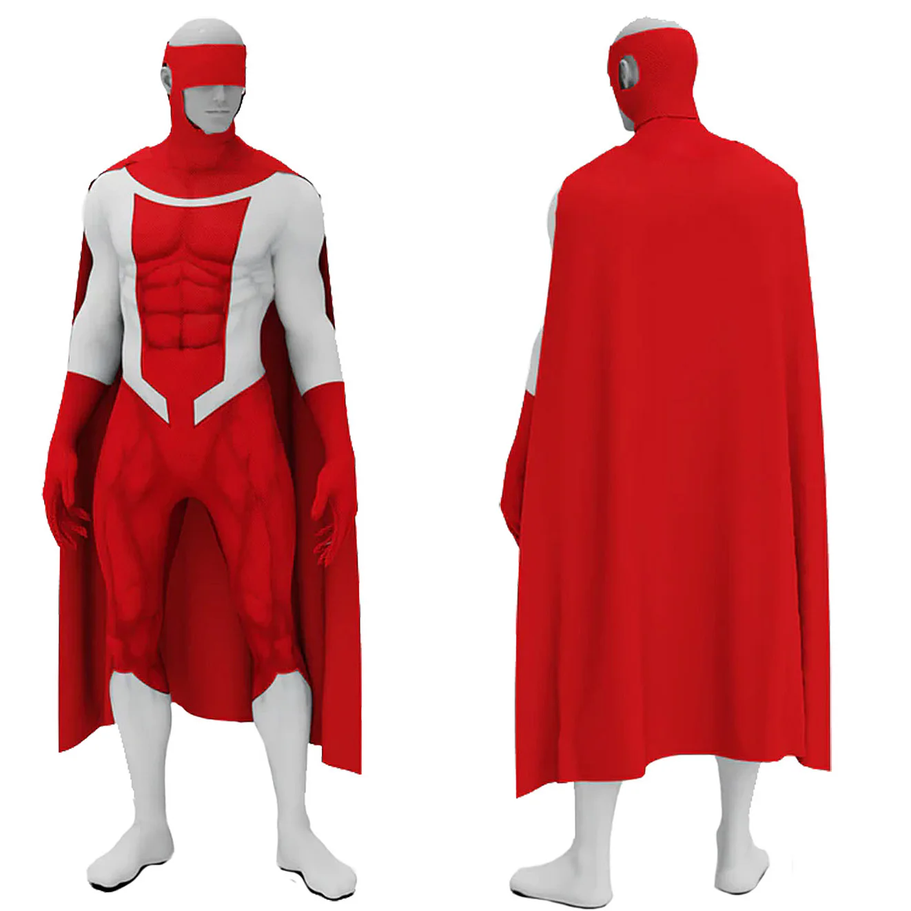 Invincible: Nolan Grayson(Omni-Man) | Cosplay Bodysuit 22 Invincible Mark Grayson Cosplay Bodysuit for Boys and Men