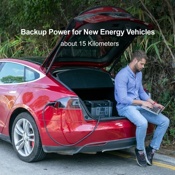 ALLPOWERS Portable Power Station 110V/220V Solar Generator , Emergency Power Supply For Outdoor Camping Iphone Laptop Fishing 4