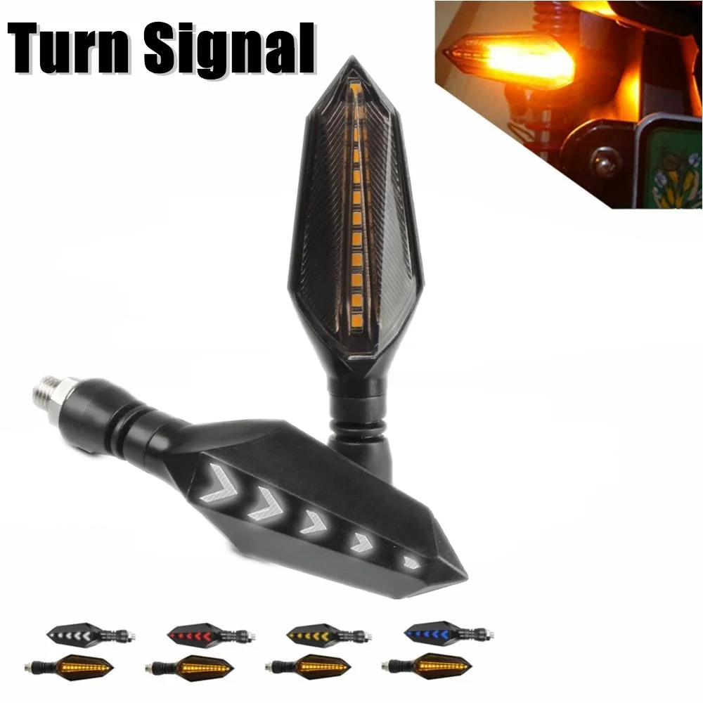 

Motorcycle Turn Signal Flowing Water LED Light Tail Brake Light For YAMAHA FZ1 FAZER FZ6 N R S FZ 07 8 09 16 150 400 600 700 750