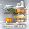Refrigerator Egg Storage Box Drawer Style Food Fruit Egg Rack Egg Holder Household Plastic Fresh-keeping Box 1