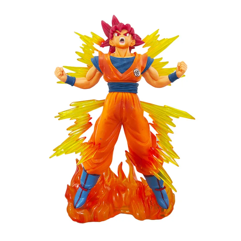 38cm Dragon Ball Z Action Figures Ls Son Goku Anime Collection Pvc Model  Statue Doll Toys For Children Large Figurines Gift - AliExpress