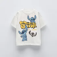 Baby Boy Cartoon Tshirts Casual Kids Sports Tops Tees Summer Boys Clothing Trendy Outdoor Wear Babies Printing T-shirt 1