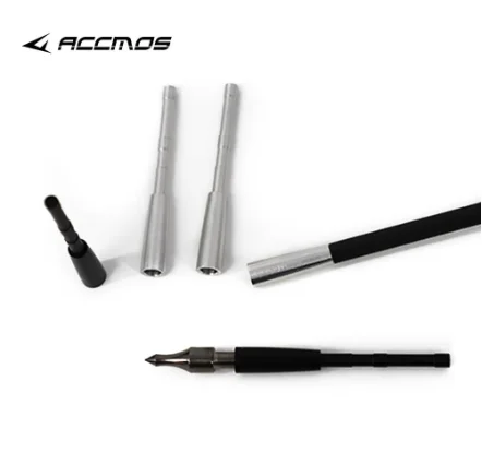 

id4.2mm arrows Shaft Insert Adapter Aluminium Connect Points converting practice arrows and Shooting Accessory