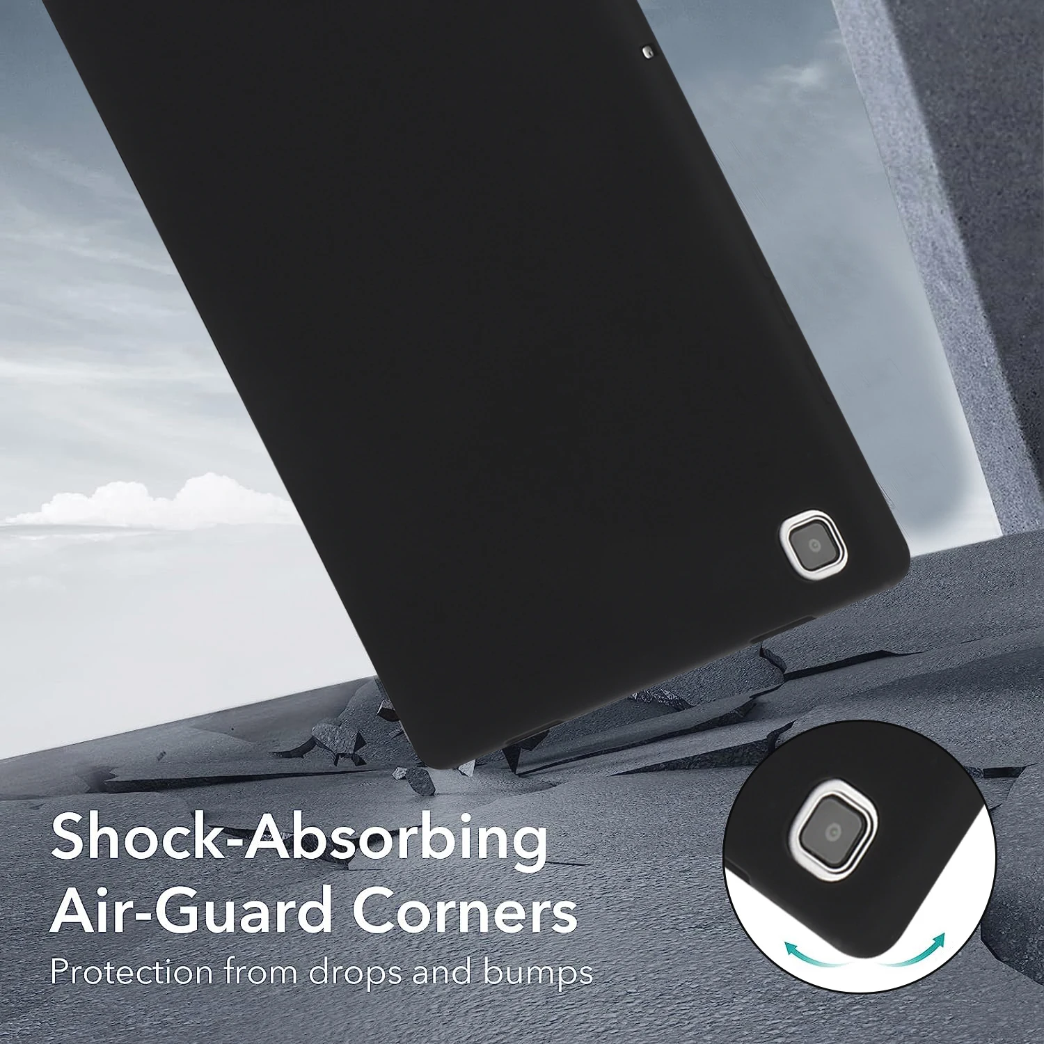 Durable Anti-Fingerprint TPU Tablet Case