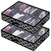 1Pc Closet Bed Shoe Storage Boxes Foldable Underbed Shoesorganizer Containers Under Bed Storage Bags Home Storage & Organization 1