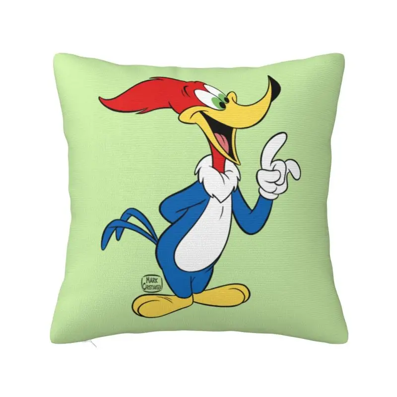 Luxury Woody Woodpecker Cartoon Games Fodere Per Cuscini 45X45Cm Federa Morbida Per Divano Federa Quadrata Decorazioni Per La Casa