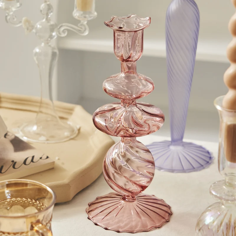 SEVRESフランス クリスタルガラス キャンドルホルダー コアラ 動物シリーズ ピラー ガラスキャンドルホルダー クリスタル Sache