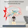 Levitating Luminous Flying Robot Astronaut Toy Aircraft Hand-Controlled Drone Interactive with Lights Outdoor Toys for Kids Gift 5