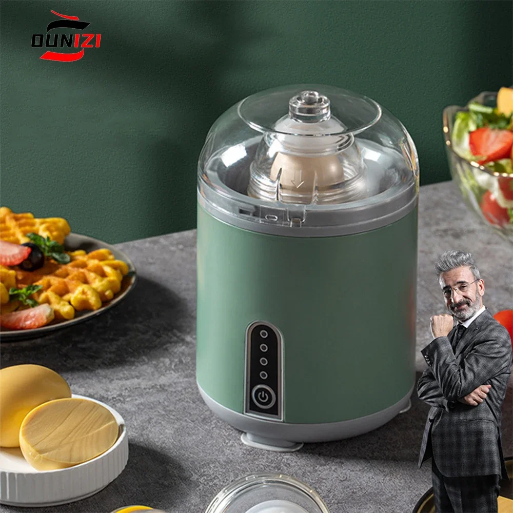 Electric Egg Shaker for Breakfast Golden Egg Puller Automatic Stirring Eggs White and Yolk Mixer Kitchen Scrambler