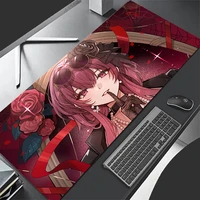 Mouse Pad XL Lockedge Large Gaming Accessories Computer Gamer Keyboard Pad Honkai Star Rail Kafka Mouse Mat Desk XXL Mousepad 1
