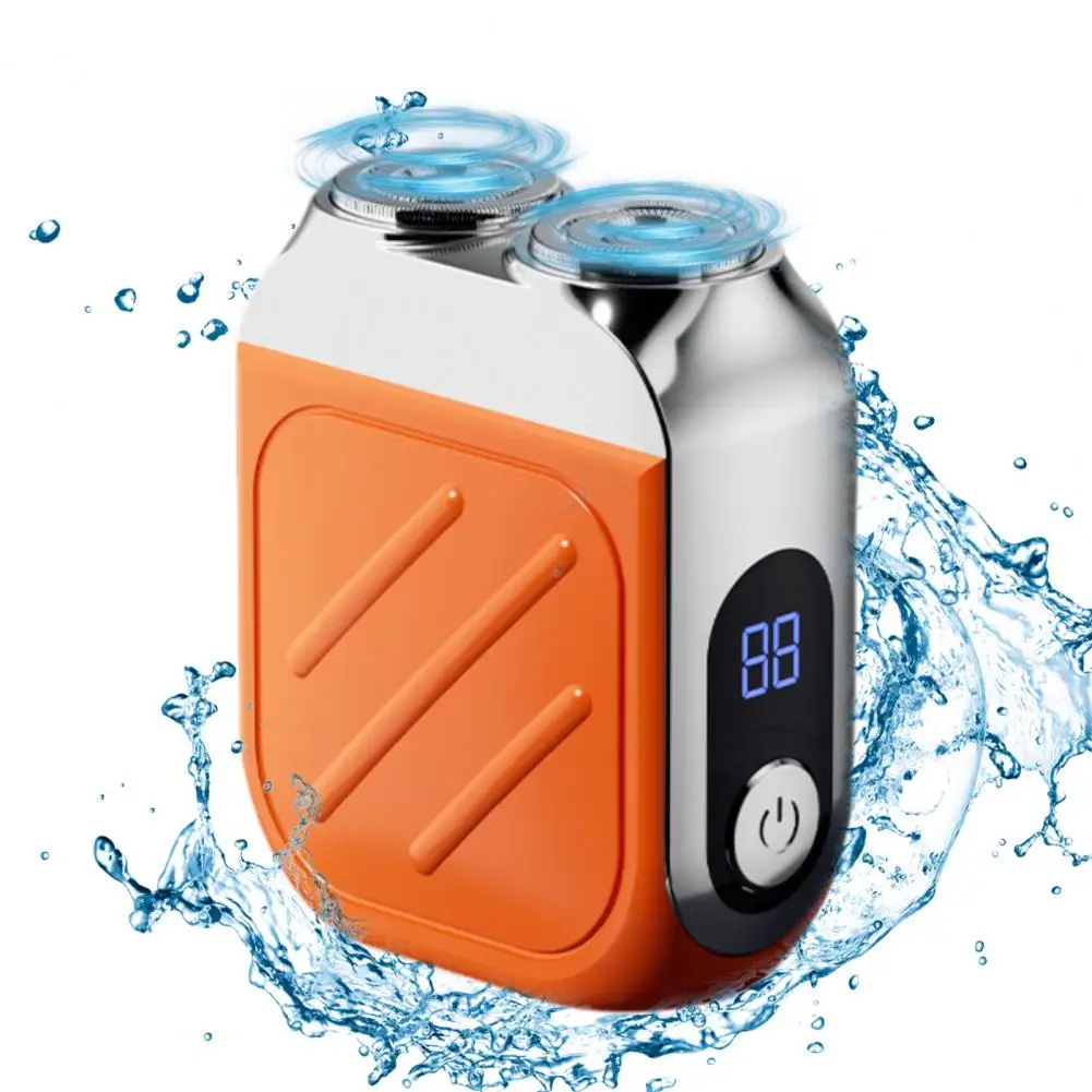 Xiaomi Electric Razor IPX7 Waterproof Mini Dual-head Magnetic Ultra-clean Shaving Portable Digital Display Electric Beard Knife 5