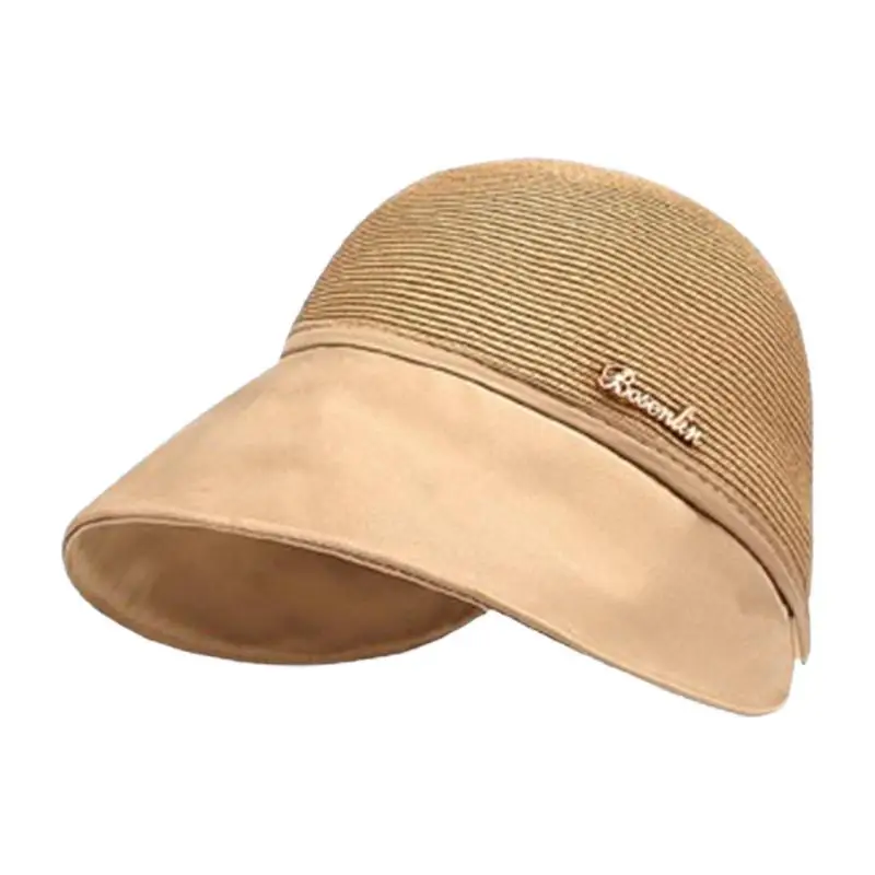 

Summer UV Hat Beach Summer Sun Bucket Hat UV Protection Visor Hat Summer Beach Sun Hat For Daily Wear Shopping Traveling