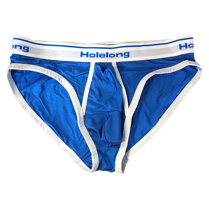 Big Testicle Bag Briefs Men's Penis Upward Separation Sleeve Spermatic Cord Health Care Underwear Men Sexy Breathable Men Briefs