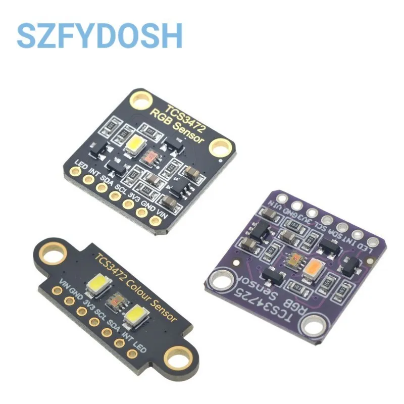 TCS34725 TCS34725 컬러 인식 센서 RGB IIC mingguang 유도 모듈 Arduino STM32
