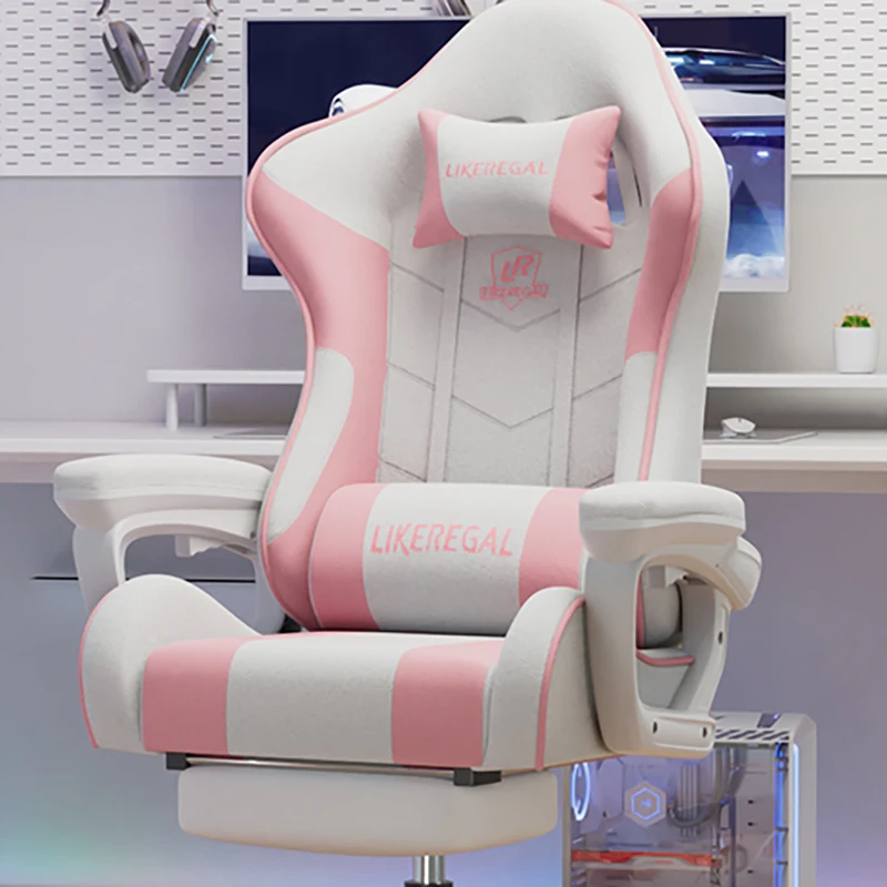 

Work Kawaii Game Chair Massage Designer Vanity Bedroom Game Chair Swivel Dinning Ergonomic Silla Gaming Bedroom Furniture