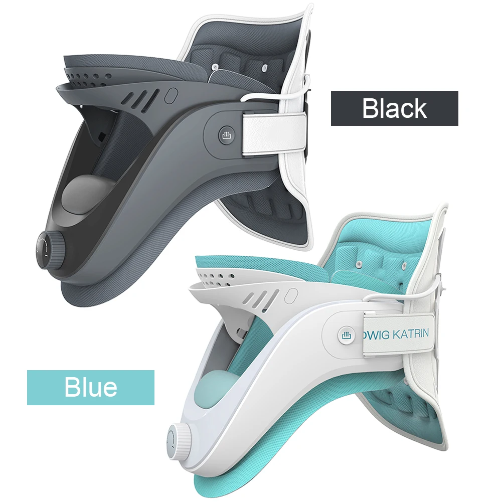 Cervical Traction Device Neck Stretcher Posture Corrector Neck Brace Cervical Stretch Care Neck Support Chiropractic Relief Pain