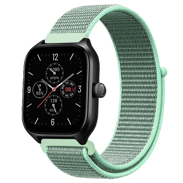 Nylon Loop Smartwatch Band - Adjustable Strap in 20mm/22mm Sizes