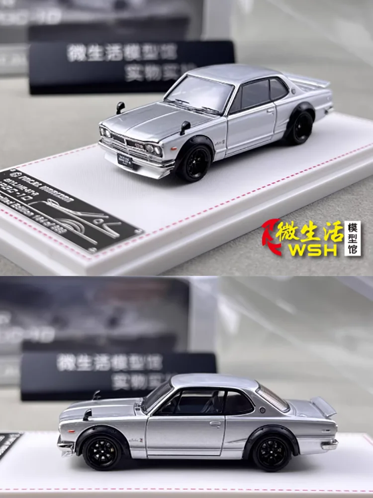 FH 1:64 스케일: 합금 자동차 모형, 2000 GT-R KPGC10 합금 오픈탑 자동차 모형