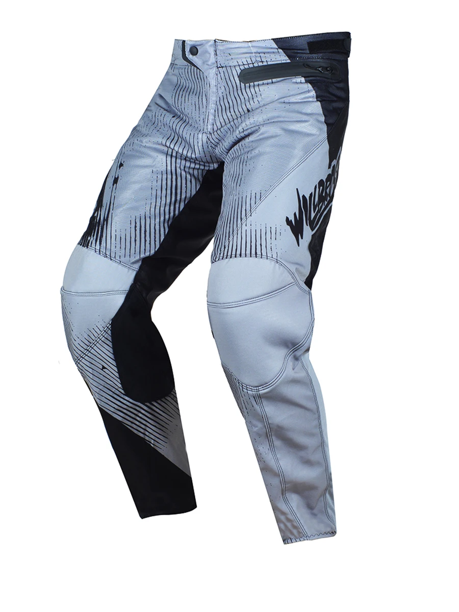 Motocross Pants Sprint Race MX BMX Dirt Mountain Bike Trousers Willbros Offroad Cycling Street