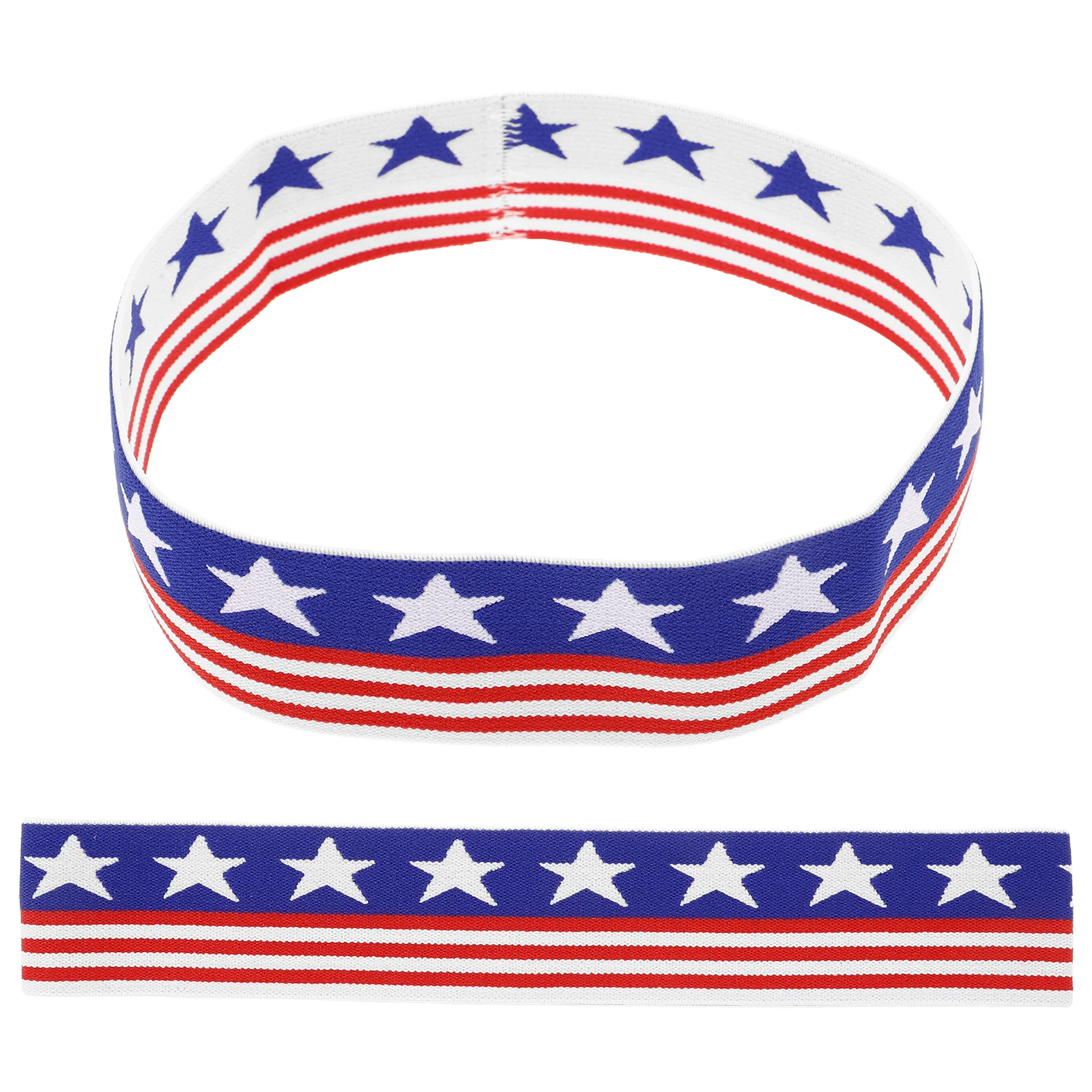 

2 Pcs Running Headband Country Flag Headbands Workout for Women American Bandana