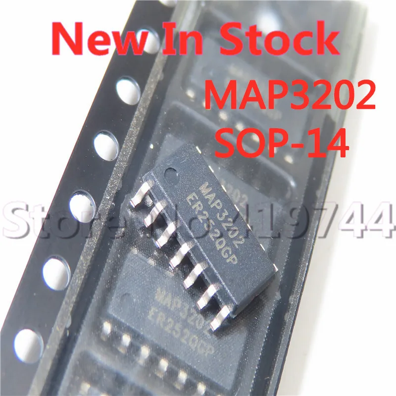 

5 шт./лот MAP3202SIRH MAP3202 SOP-14 SMD ЖК чип питания IC новый в наличии