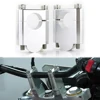 Motorcycle Handlebar Risers 22mm 7/8" Mounting Clamps For BMW R1200R F800ST F700GS F650G F650CS G650GS R1100GS R1150GS R850GS 1