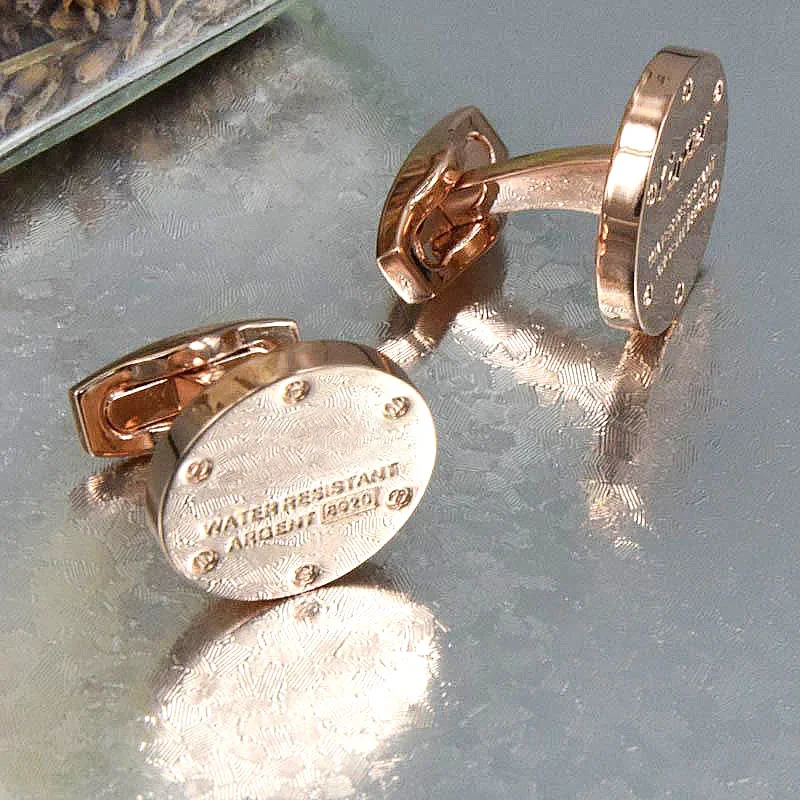 Luxury High Quality CT Circular Four Colors Cuff Links Detail Business Suit Shirts CuffLinks Classic Buttons Box Set