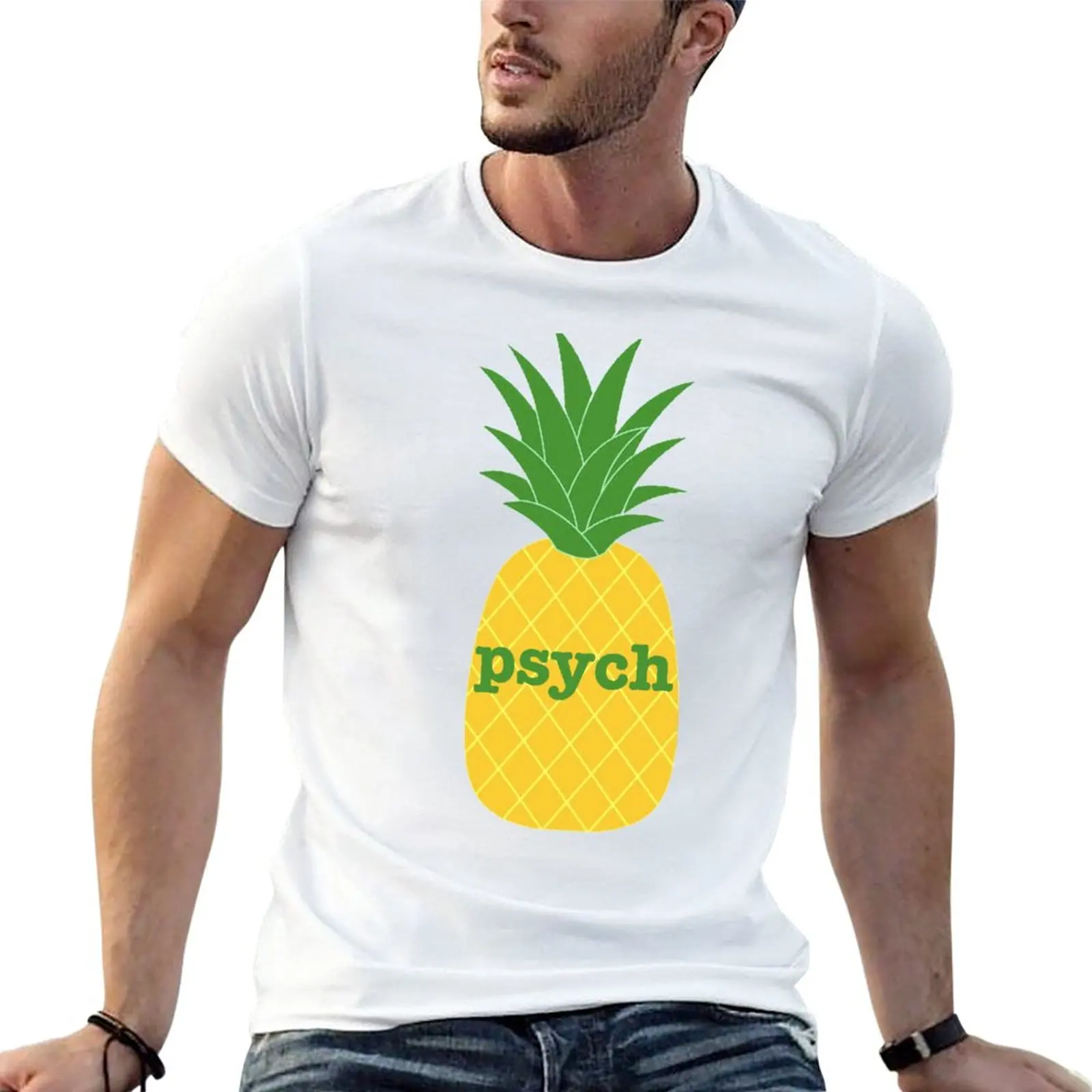 

Psych T-Shirt tops T-shirt for a boy funny t shirts Men's t-shirts