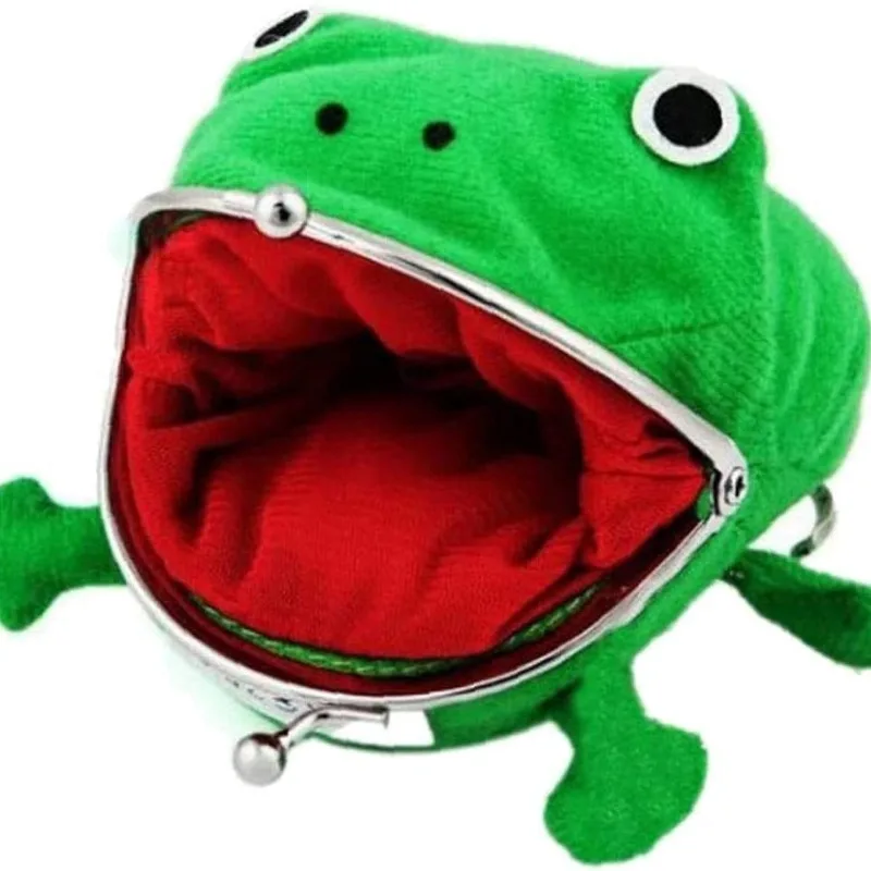 Plush Frog Coin Wallet Anime Ninja Halloween Role Playing Theme Party