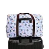 Snoopy cartoon handbag foldable large-capacity travel bag shoulder luggage bag can be inserted into the trolley case storage bag 2