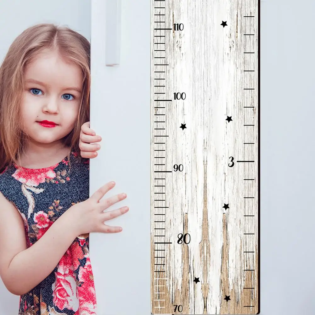 Baby Growth Chart Children Growth Chart Wooden Splicing Kids for Boys Girls Nursery Height for Children's
