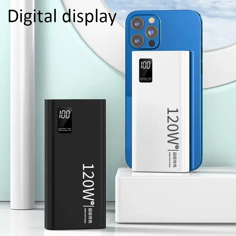 Xiaomi 120W High Capacity Power Bank 200000mAh Super Fast Charging Powerbank Portable Battery Charger For iPhone Samsung Huawei 3